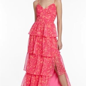 THADDEA MAXI DRESS IN BROOKSIDE PRINT